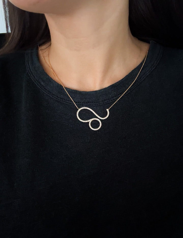 1.0ct Zodiac Lab-Diamond Pendant