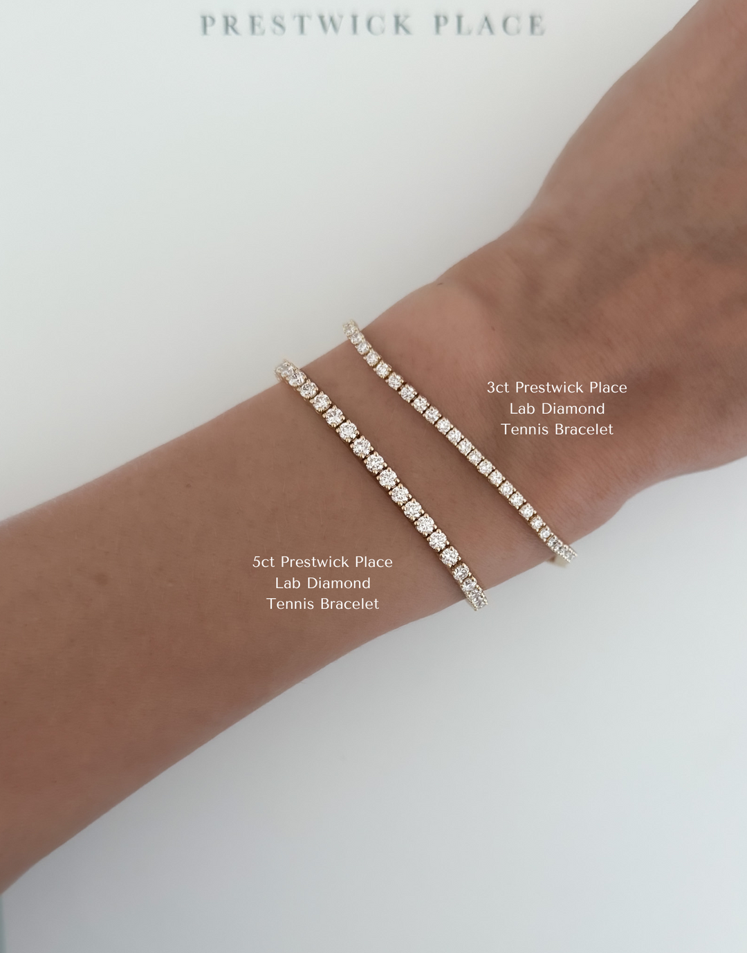 Lab Diamond Tennis Bracelet 3ct