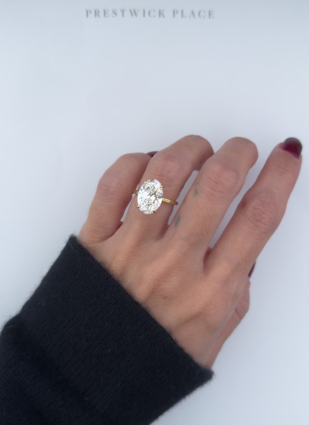 Oval 4.5ct Lab-Grown Diamond- VS1