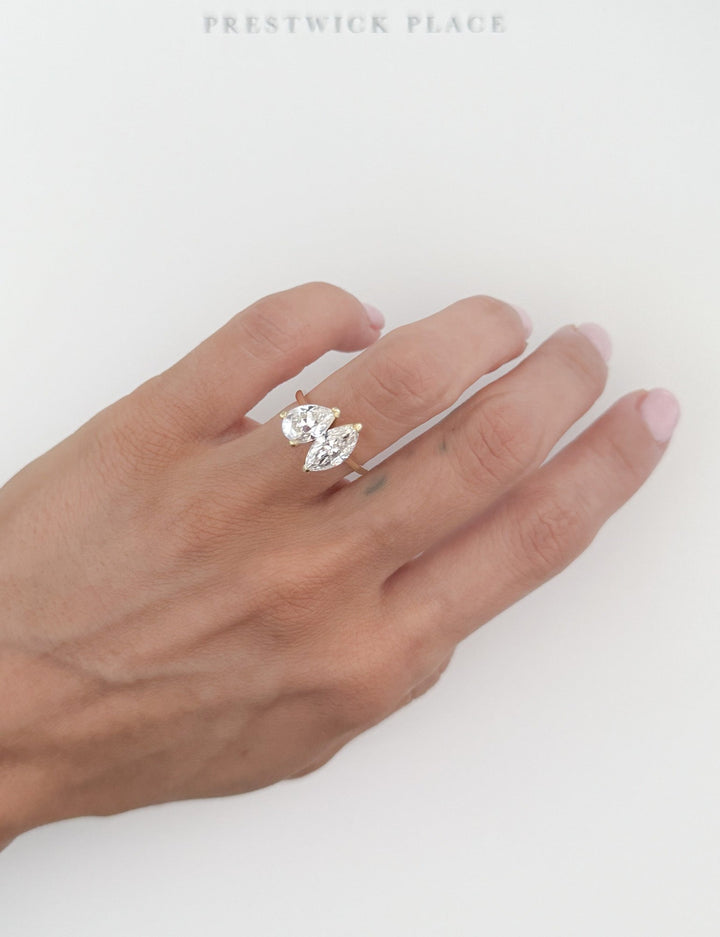 Chloe Two-Stone 2.90ct