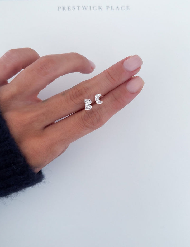 Alphabet Lab Diamond Pendant