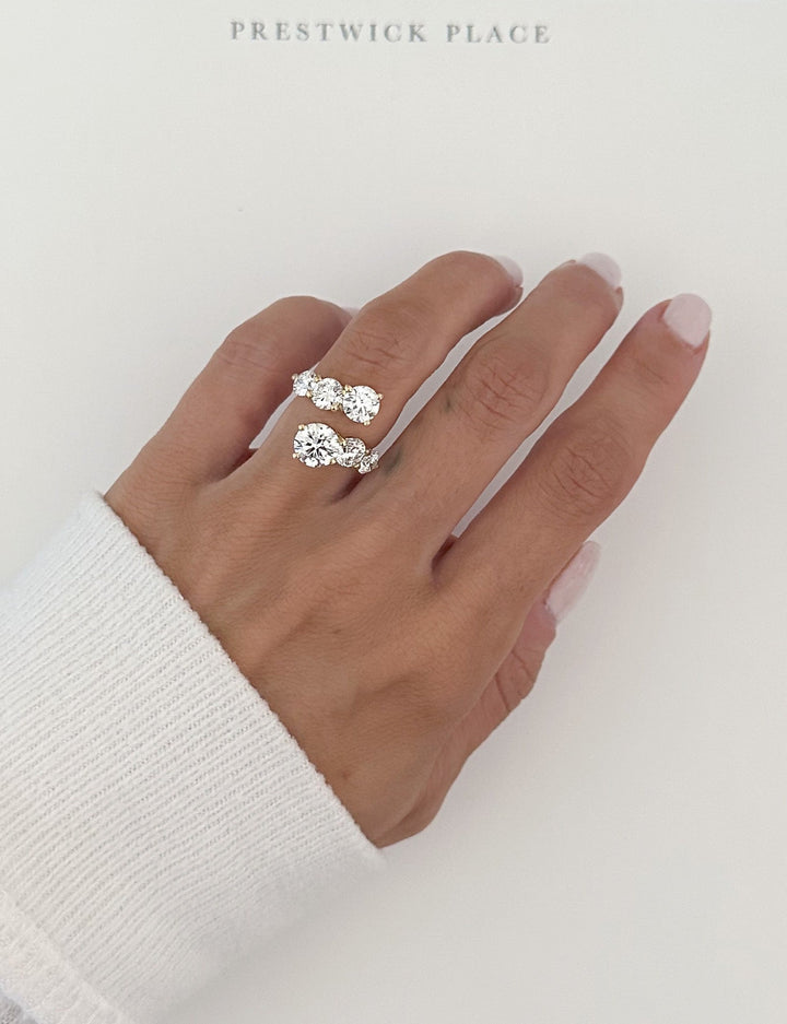 September Six-Stone Wrap 3.70ct - Lab Diamond
