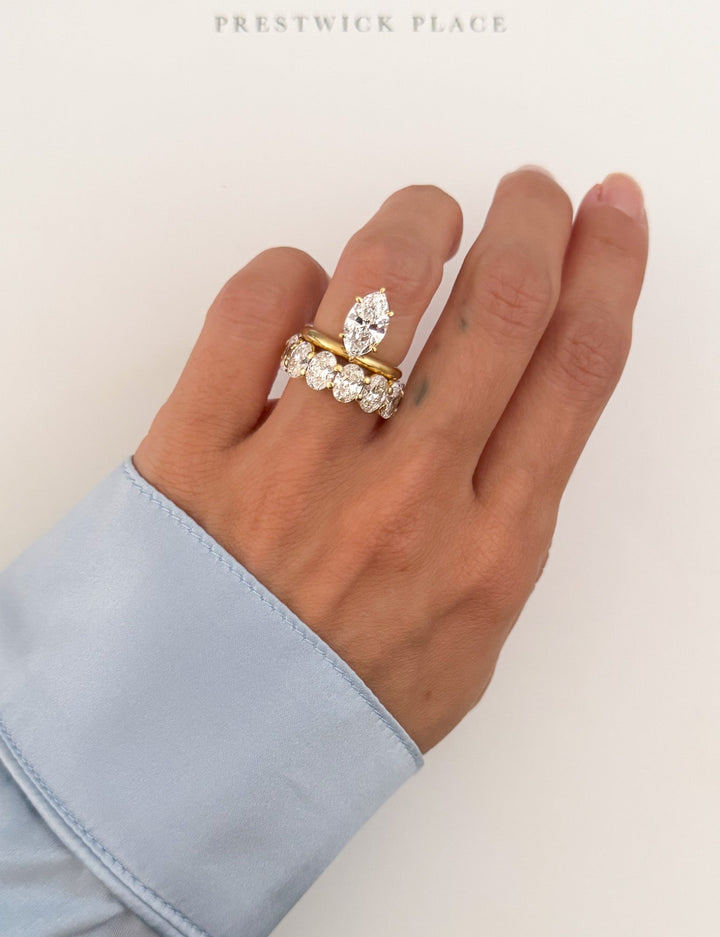 Augustus Solitaire 1.60ct - Marquise Lab-Diamond