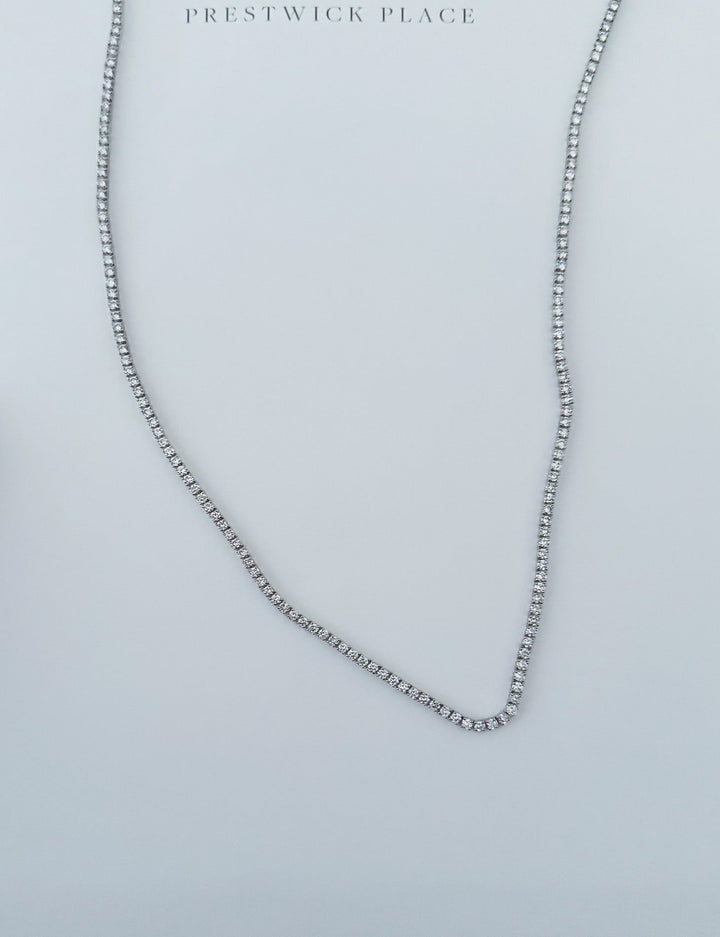 6.5ct Lab Diamond Tennis Necklace