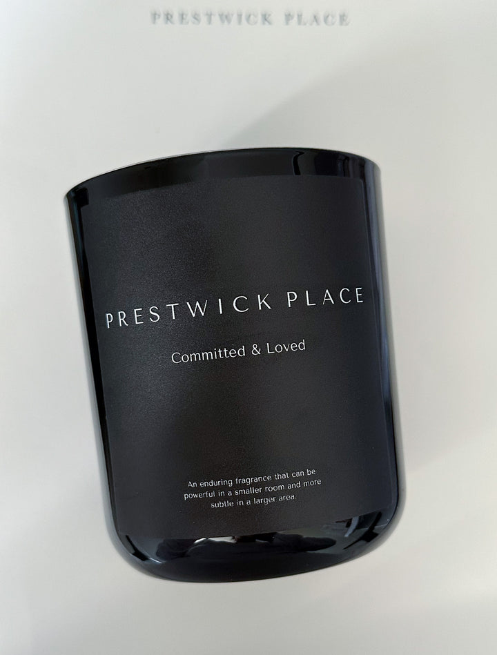 Prestwick Time Capsule Candle - Committed & Loved