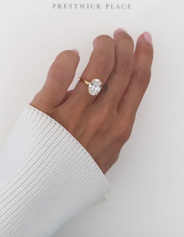 Oval 2.5ct Lab-Grown Diamond- VS1