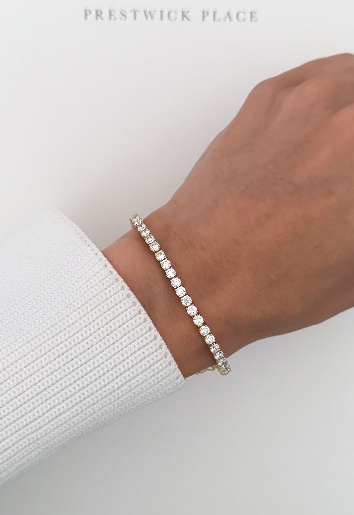 Lab Diamond Tennis Bracelet 5ct