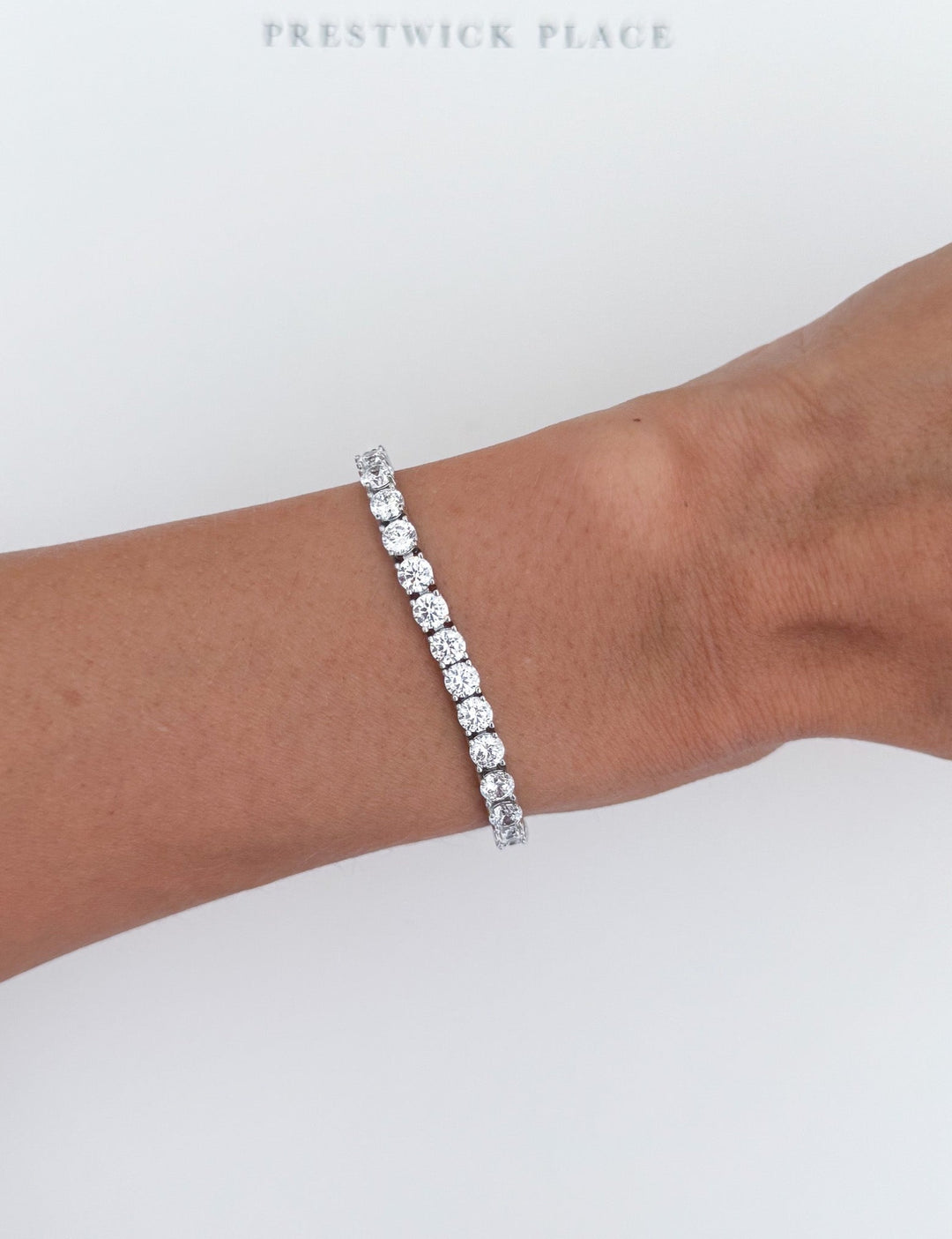 Lab Diamond Tennis Bracelet 10ct