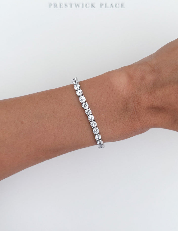 Lab Diamond Tennis Bracelet 10ct