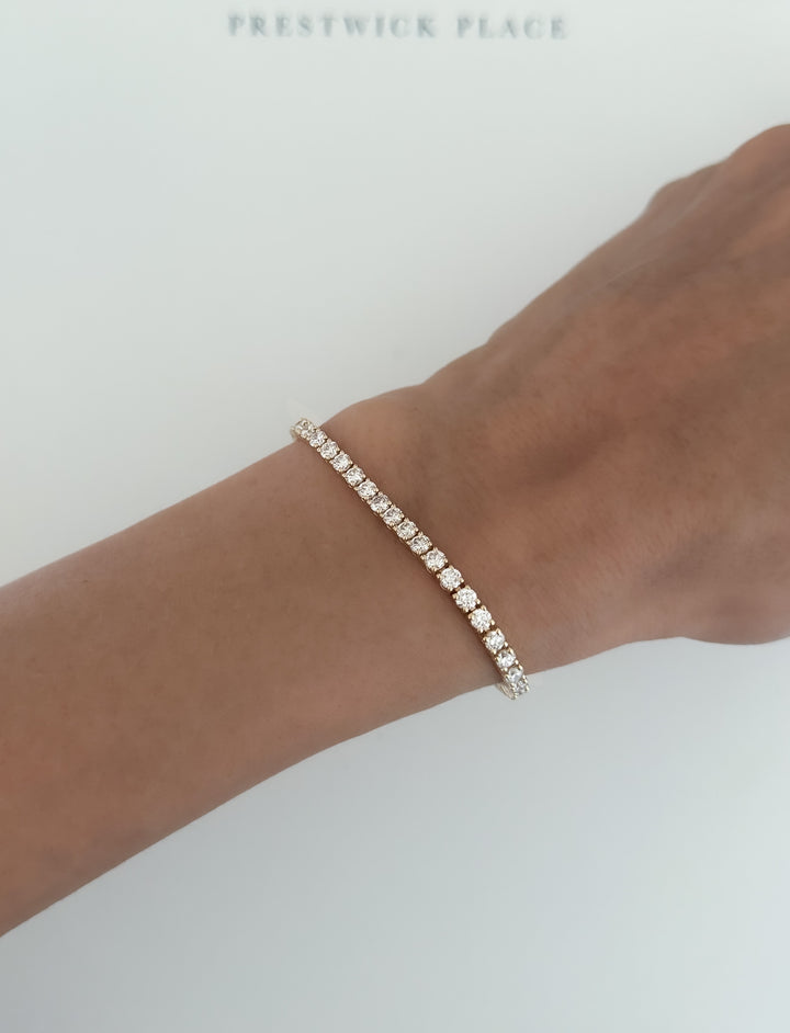 Lab Diamond Tennis Bracelet 5ct