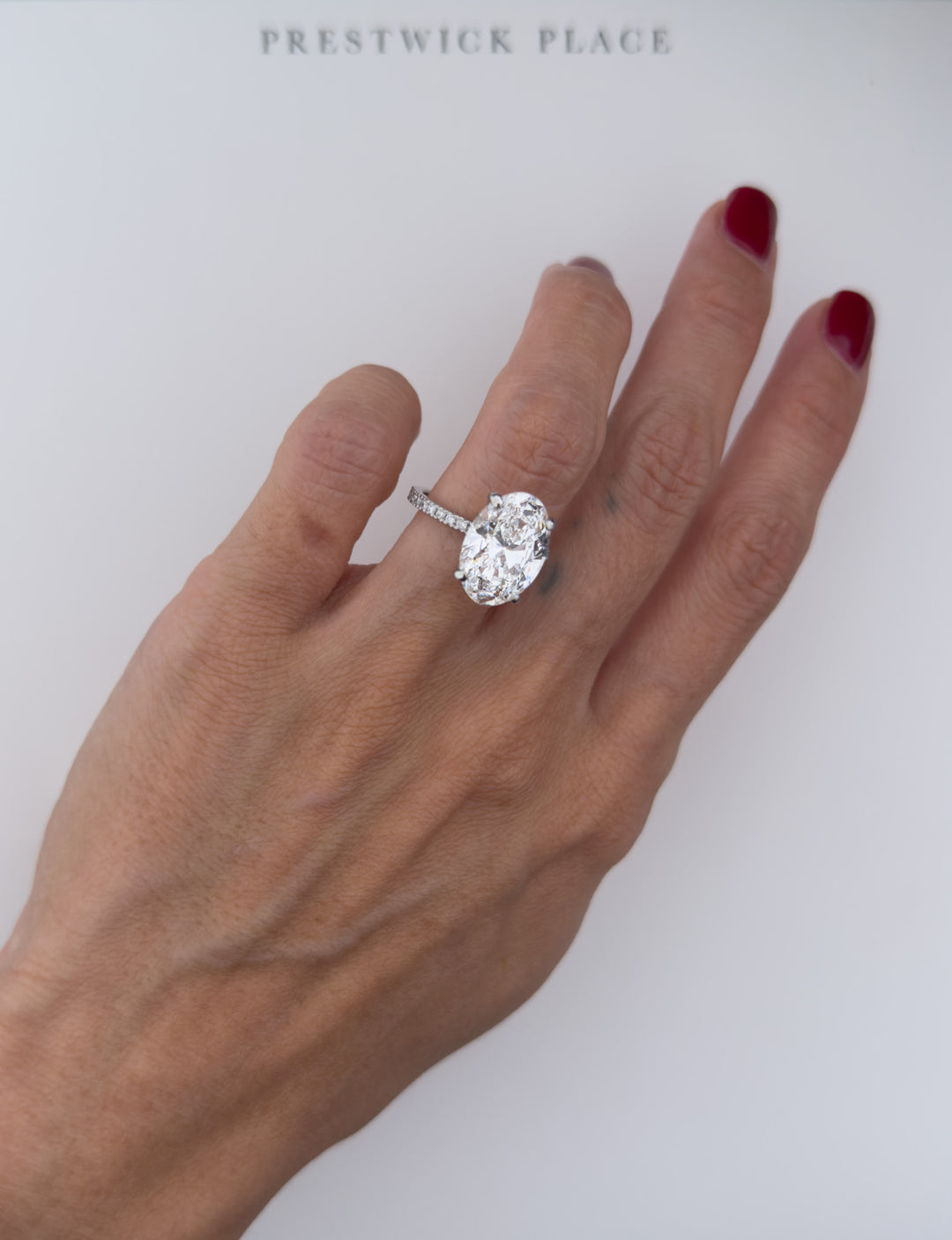 Oval 6.0ct Lab-Grown Diamond- VS1