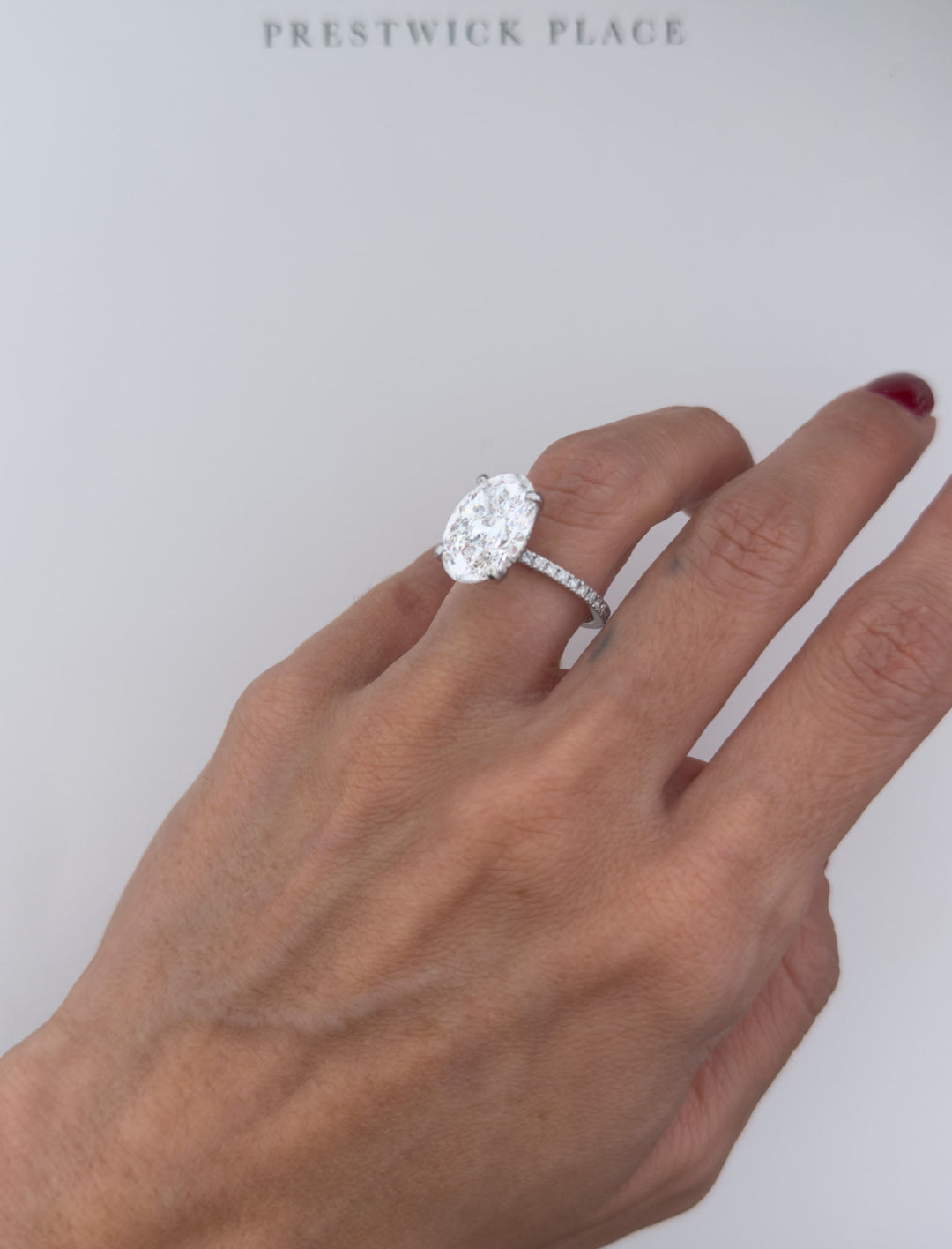 Oval 6.0ct Lab-Grown Diamond- VS1