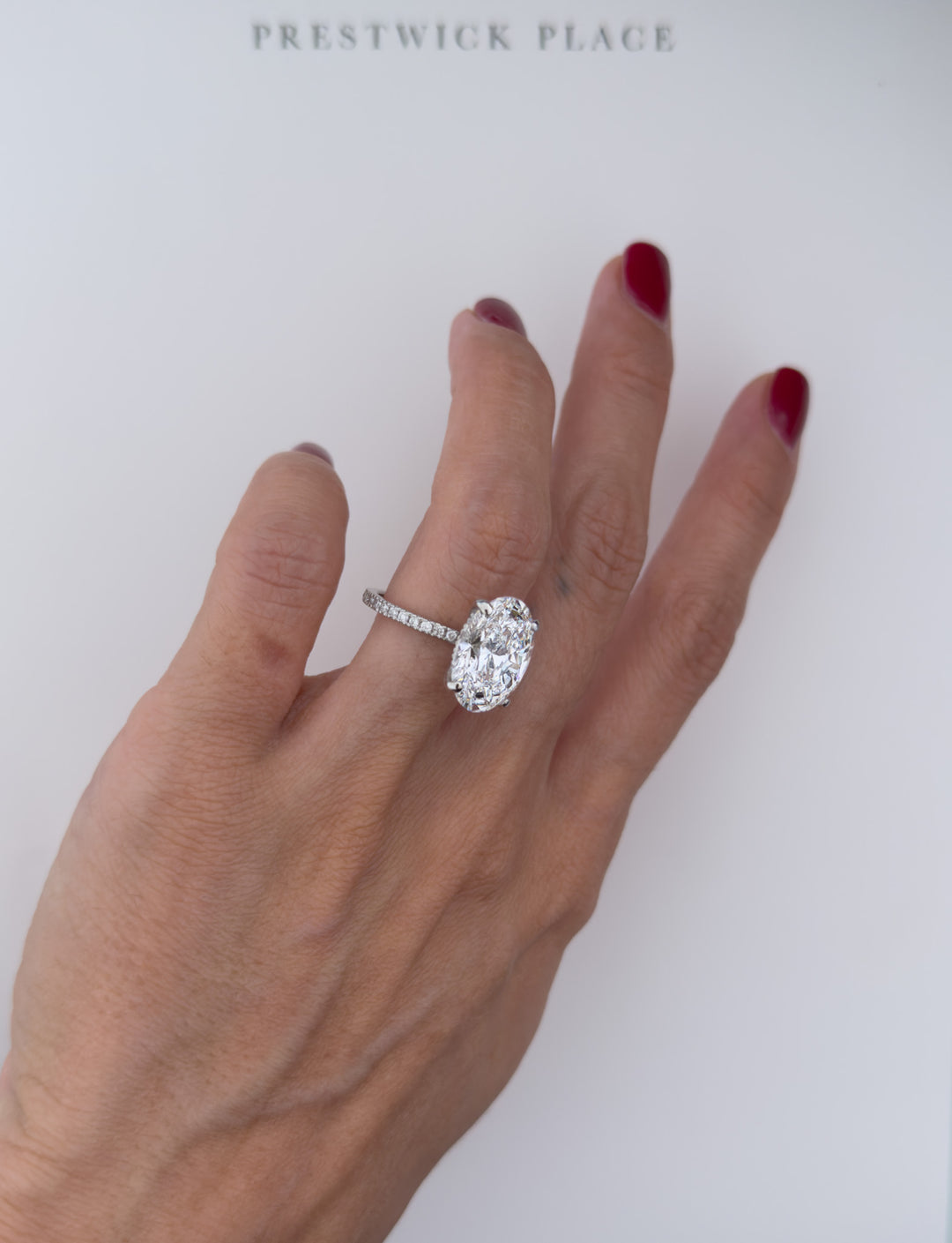Oval 6.0ct Lab-Grown Diamond- VS1