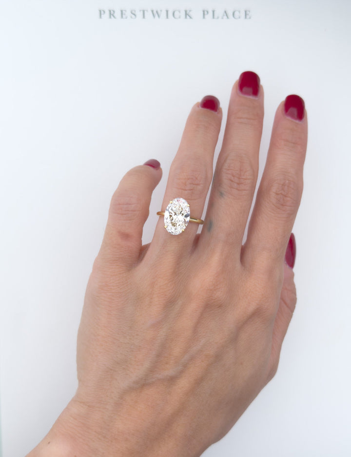 Oval 4.0ct Lab-Grown Diamond- VS1