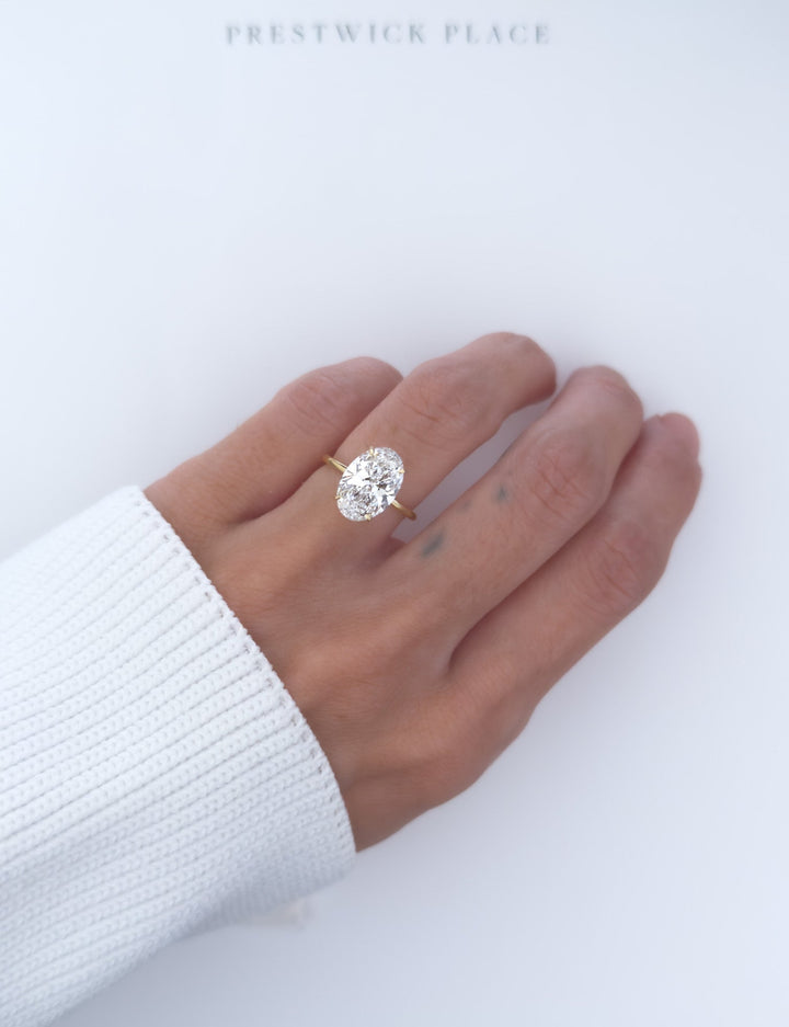 Oval 3.0ct Lab-Grown Diamond- VS1