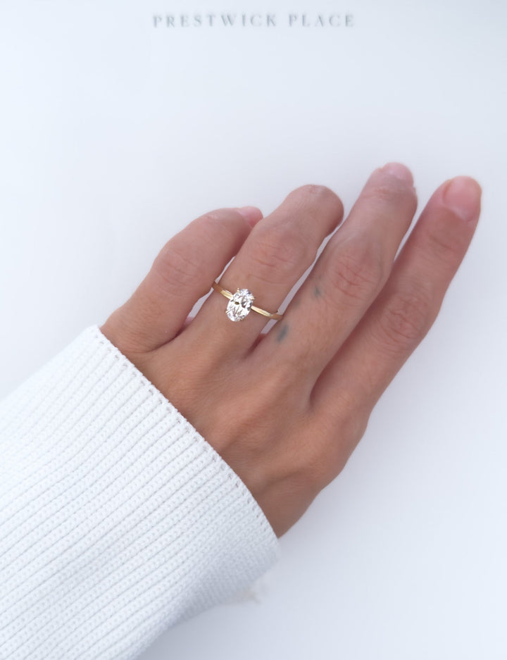 Oval 1.0ct Lab-Grown Diamond- VS1