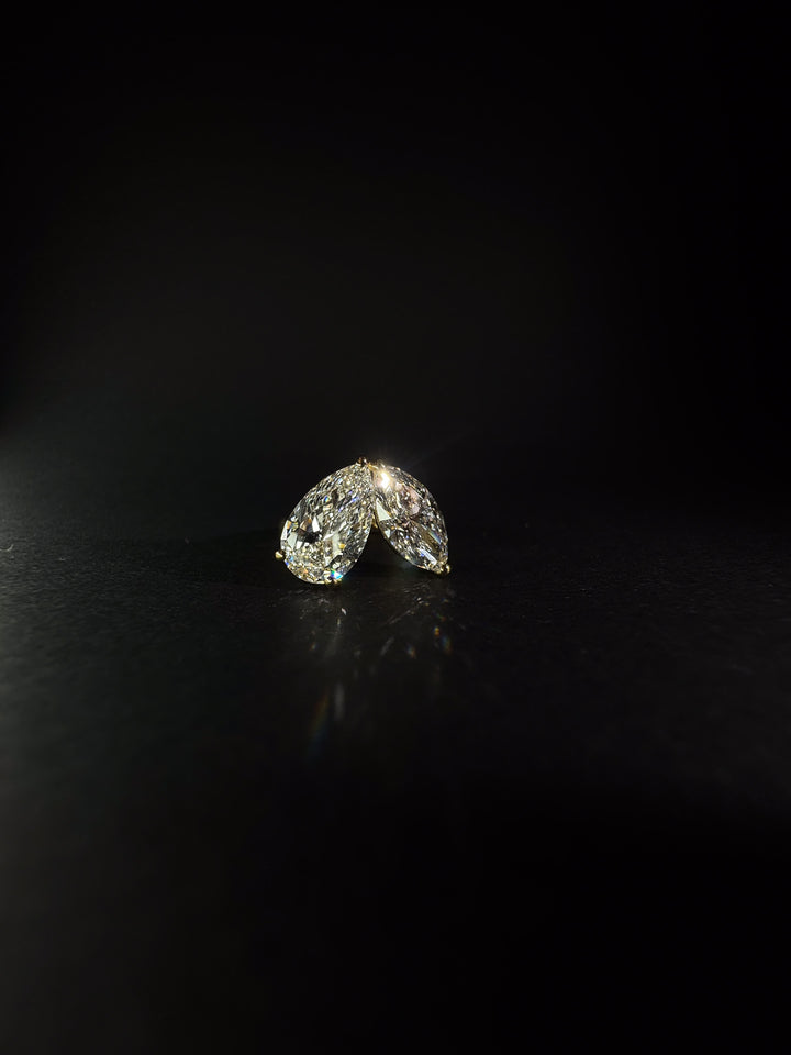 3.0ct Bumble B Two-Stone - Lab Diamond