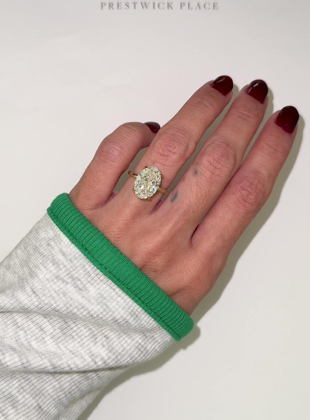 Oval 5.0ct Lab-Grown Diamond- VS1