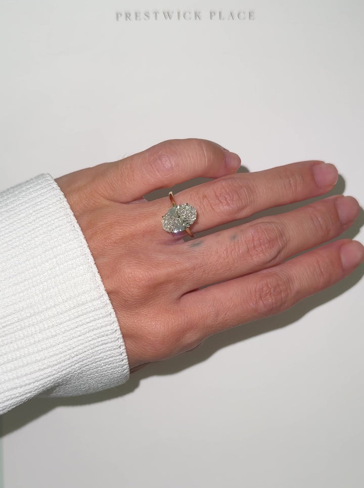 Oval 3.0ct Lab-Grown Diamond- VS1