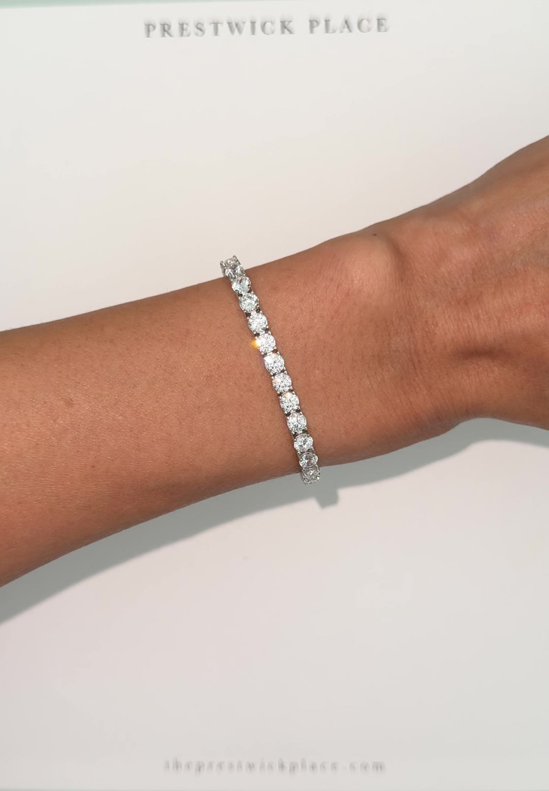 Lab Diamond Tennis Bracelet 10ct