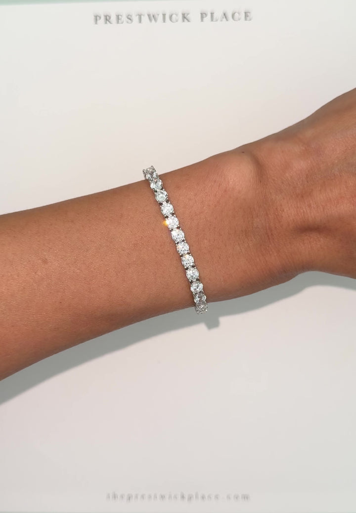 Lab Diamond Tennis Bracelet 10ct