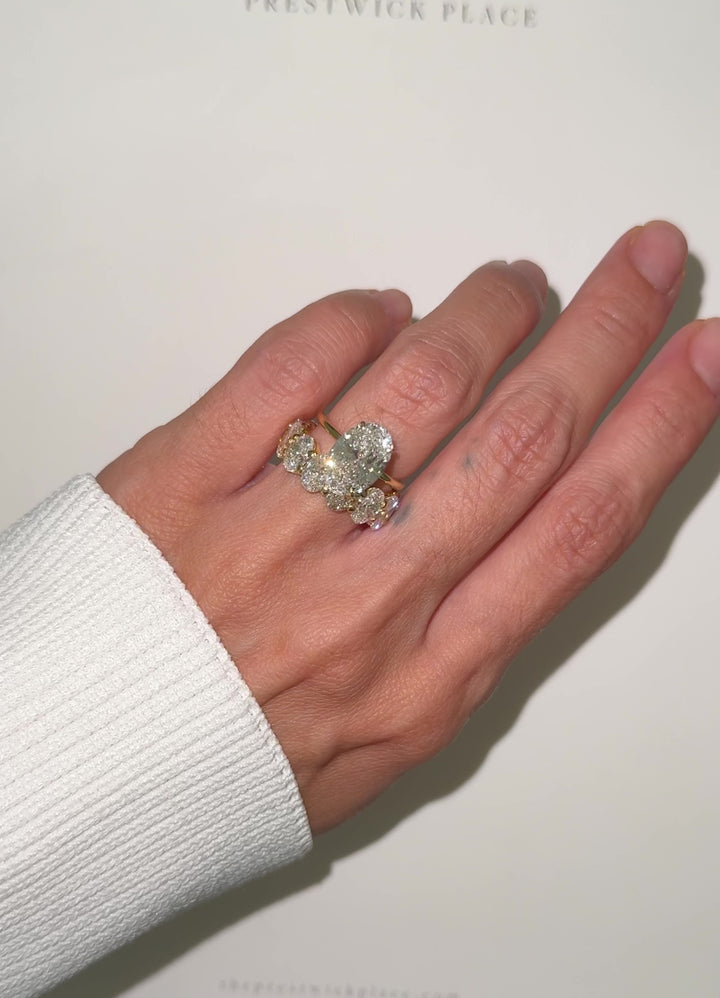 7.50ct Full Oval Eternity Band - Lab-Diamond