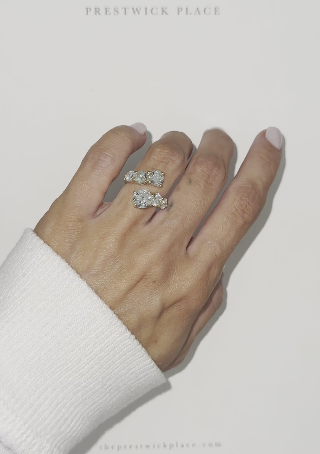 September Six-Stone Wrap 3.70ct - Lab Diamond