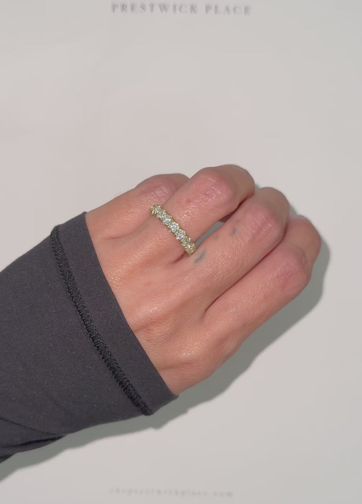 2.20ct Ceremonial Wedding Band - Lab Diamond