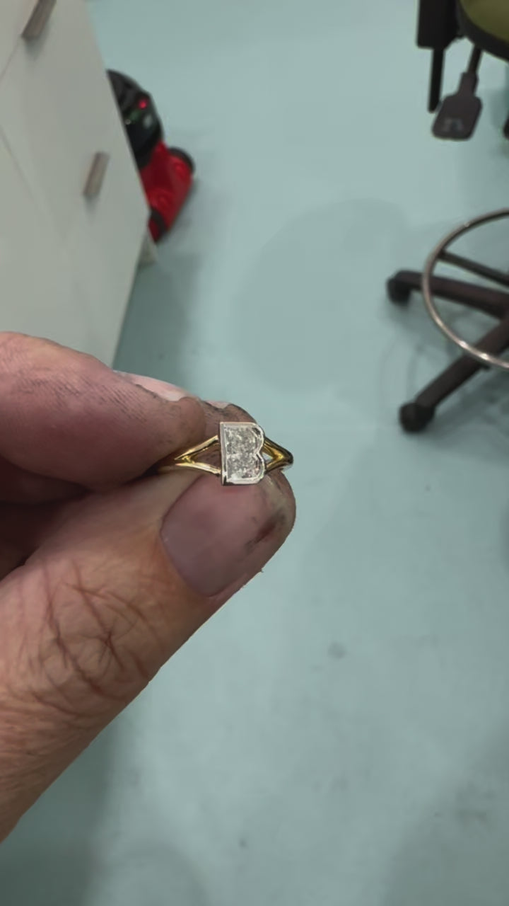 Alphabet Lab Diamond Pendant