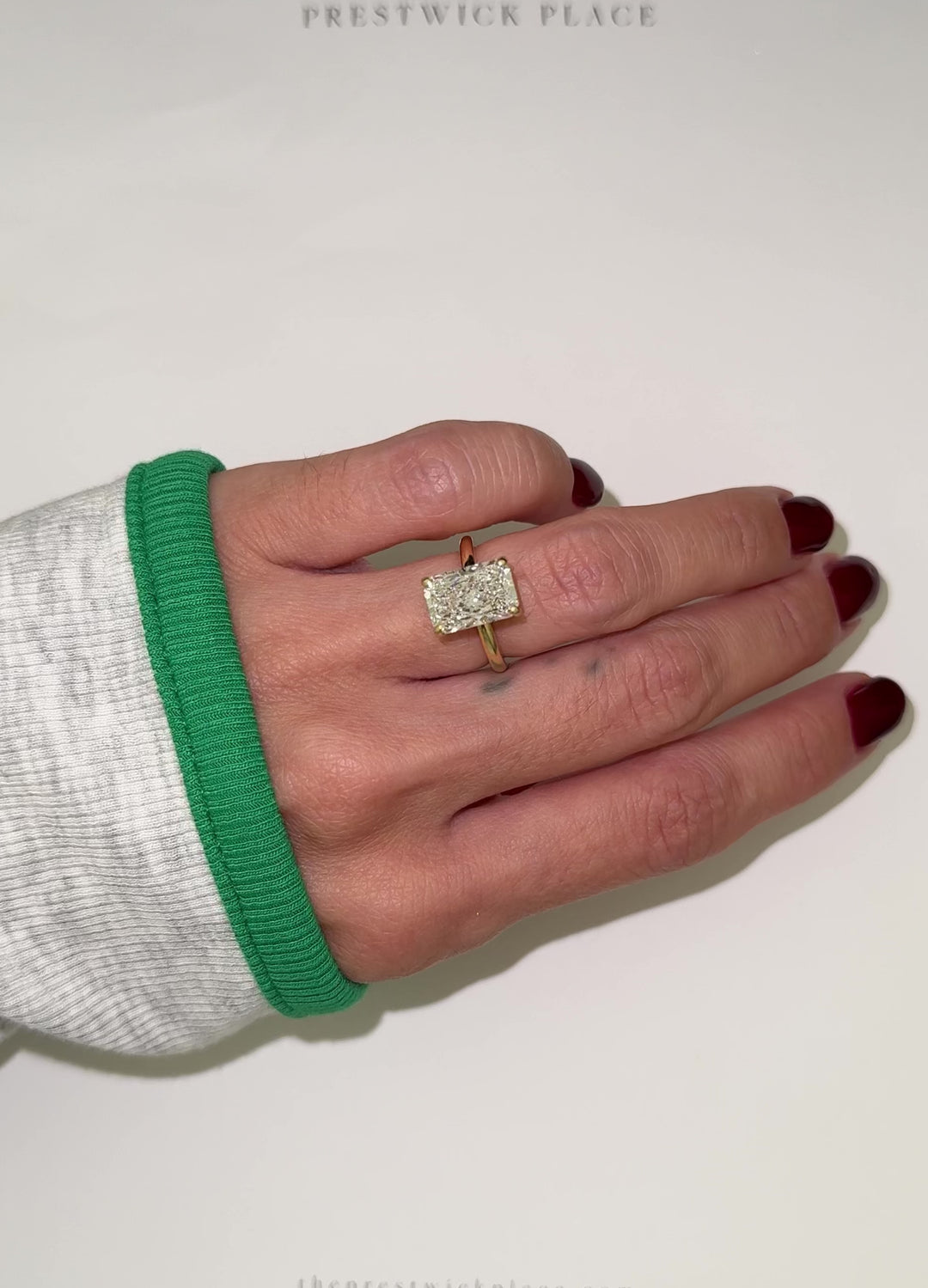 Radiant 3.0ct Lab-Grown Diamond- VS1