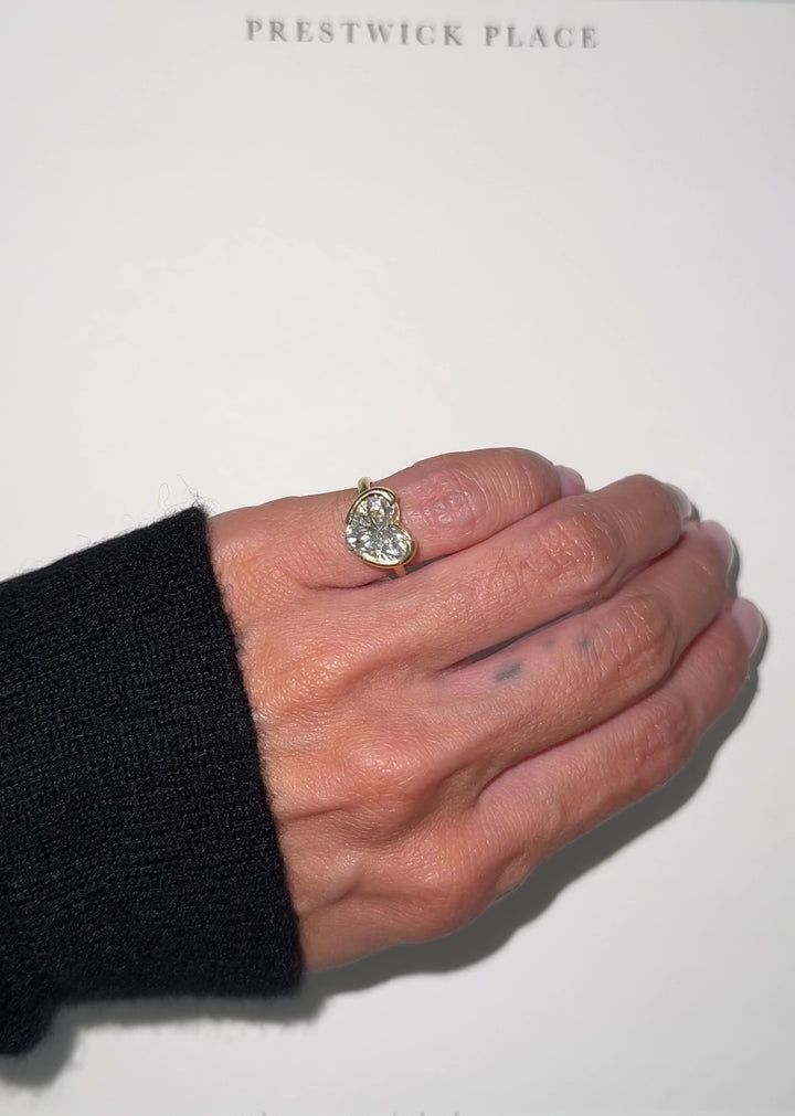 2.0ct Heart Diamond Pinky Ring
