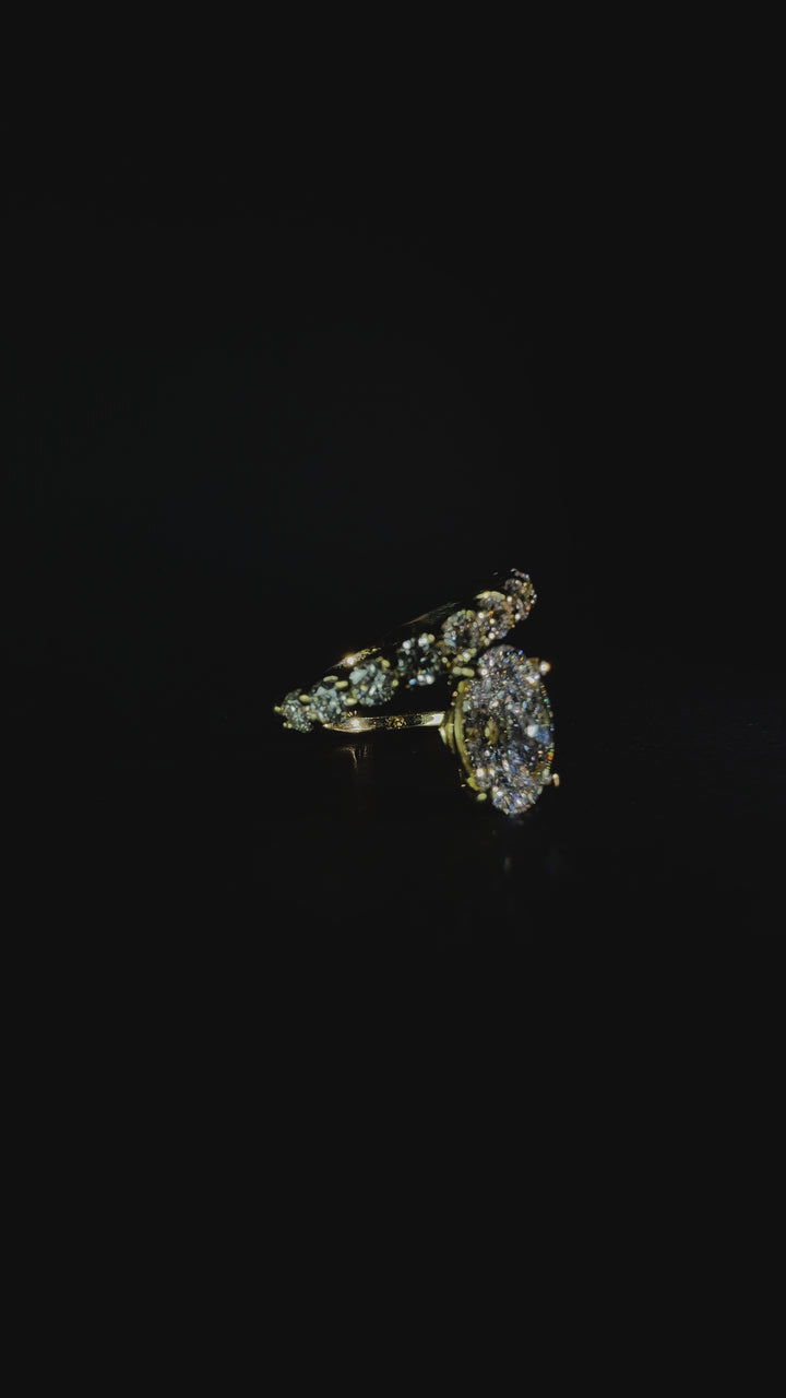 January Twist Ring 3.70ct - Lab-Diamond