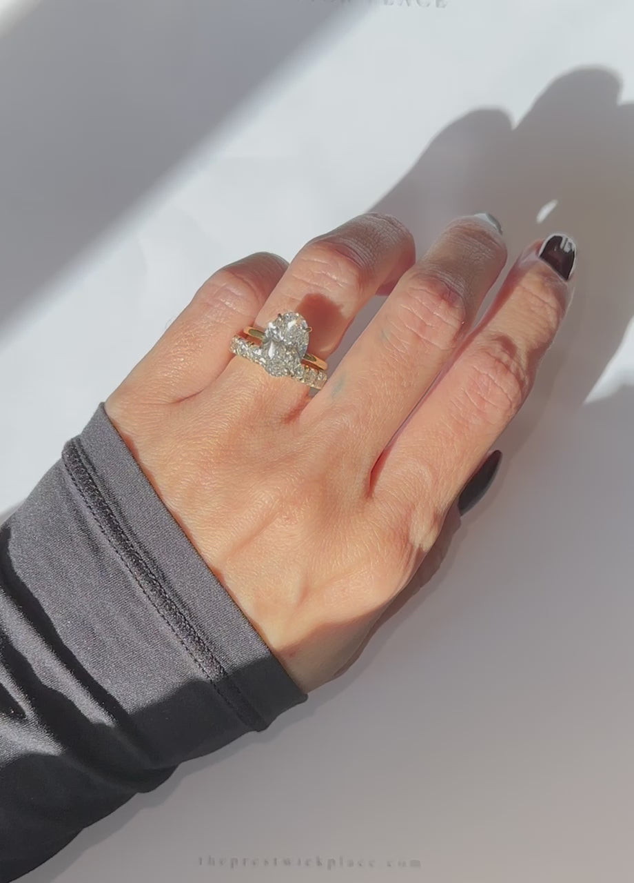 2.20ct Ceremonial Wedding Band - Lab Diamond
