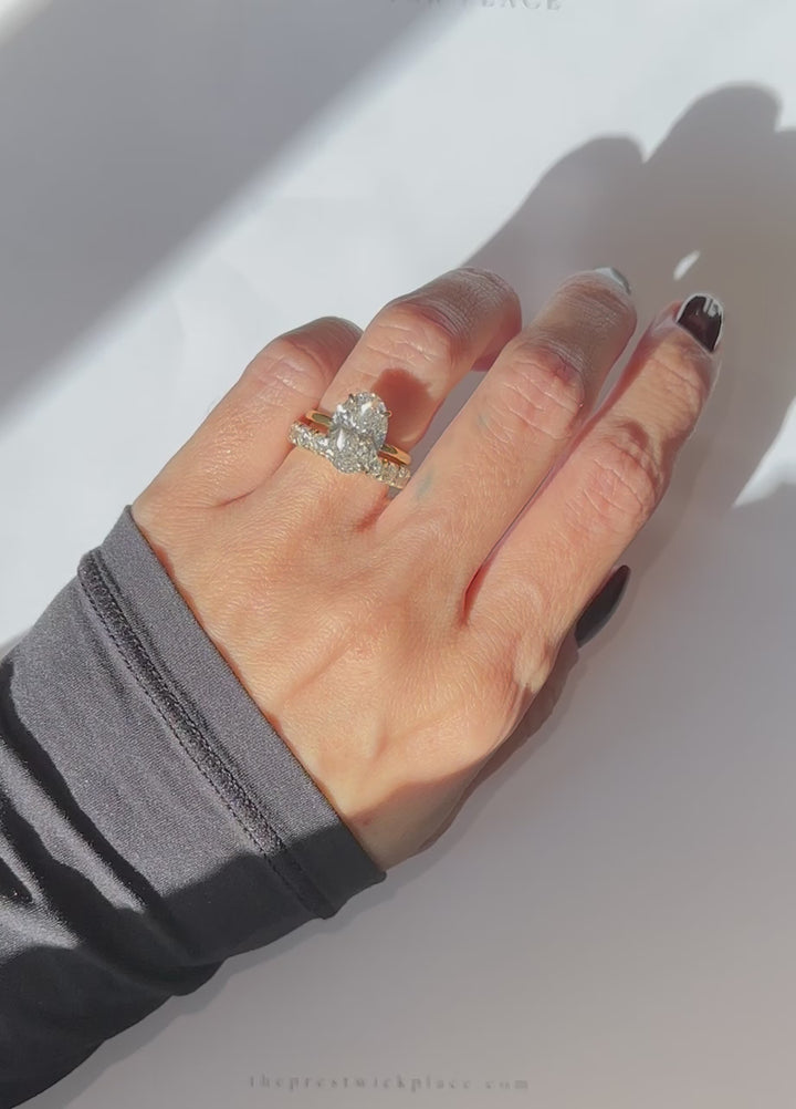 2.20ct Ceremonial Wedding Band - Lab Diamond