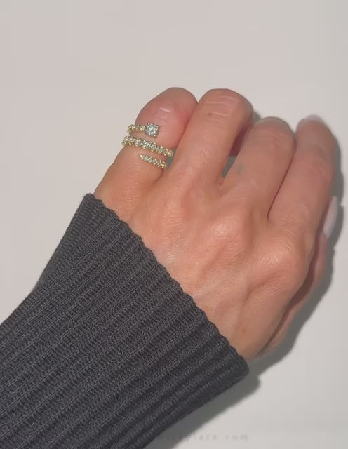 Phoenix Pinky Wrap 1.35ct - Lab Diamond