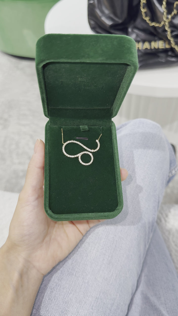 1.0ct Zodiac Lab-Diamond Pendant