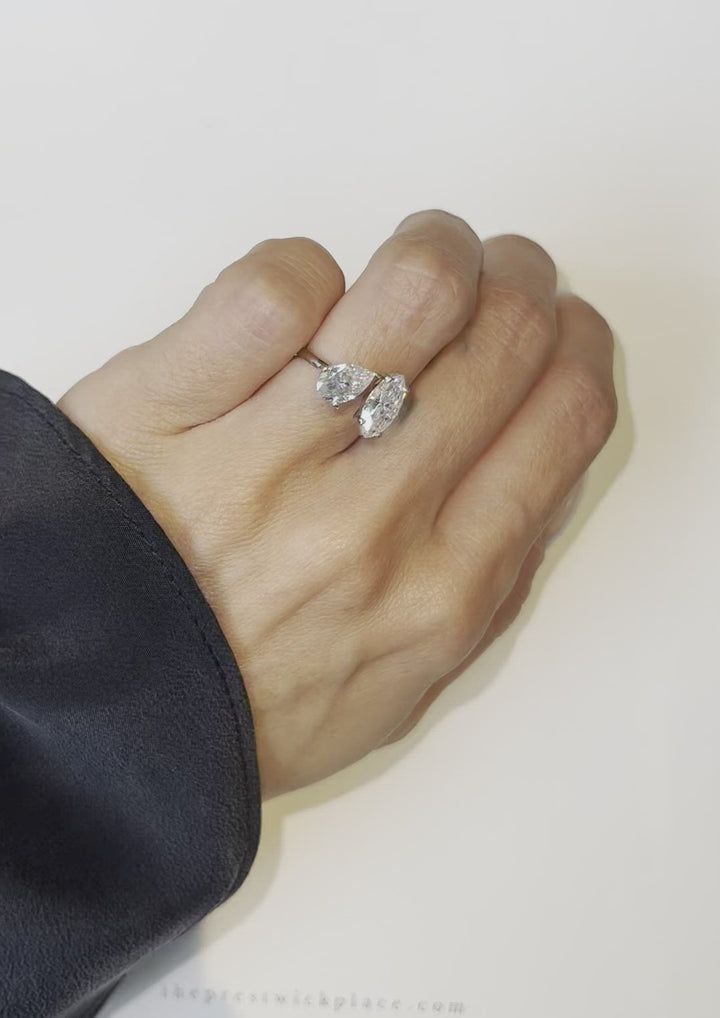 Chloe Two-Stone 2.00ct