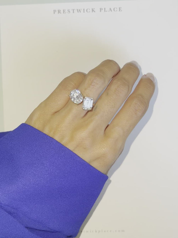 November Two-Stone 4.35ct
