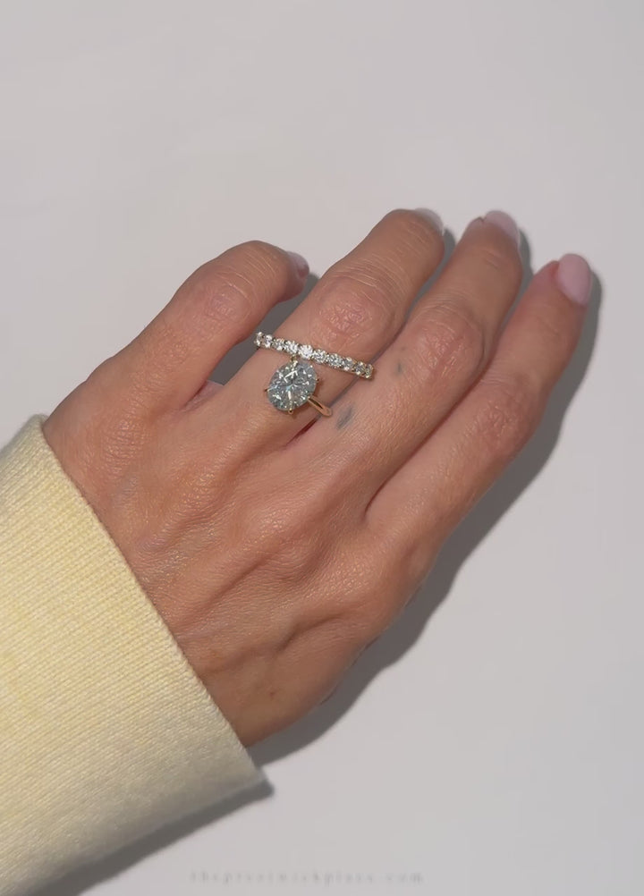 January Twist Ring 3.35ct - Moissanite