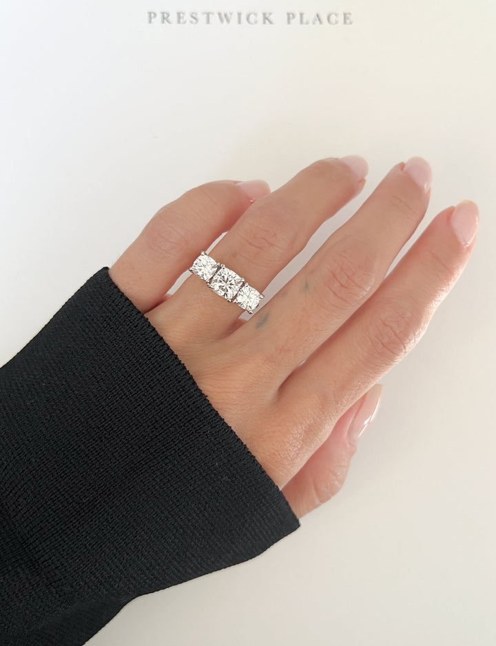 Cushion Cut Trilogy 2.30ct