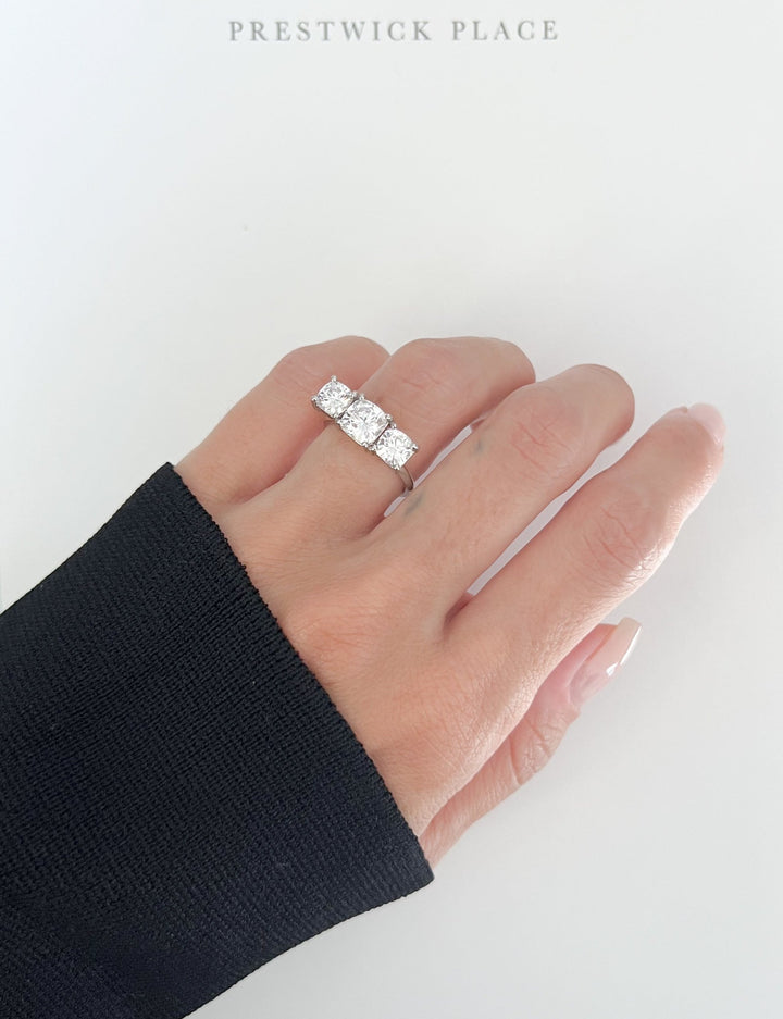 Cushion Cut Trilogy 2.30ct