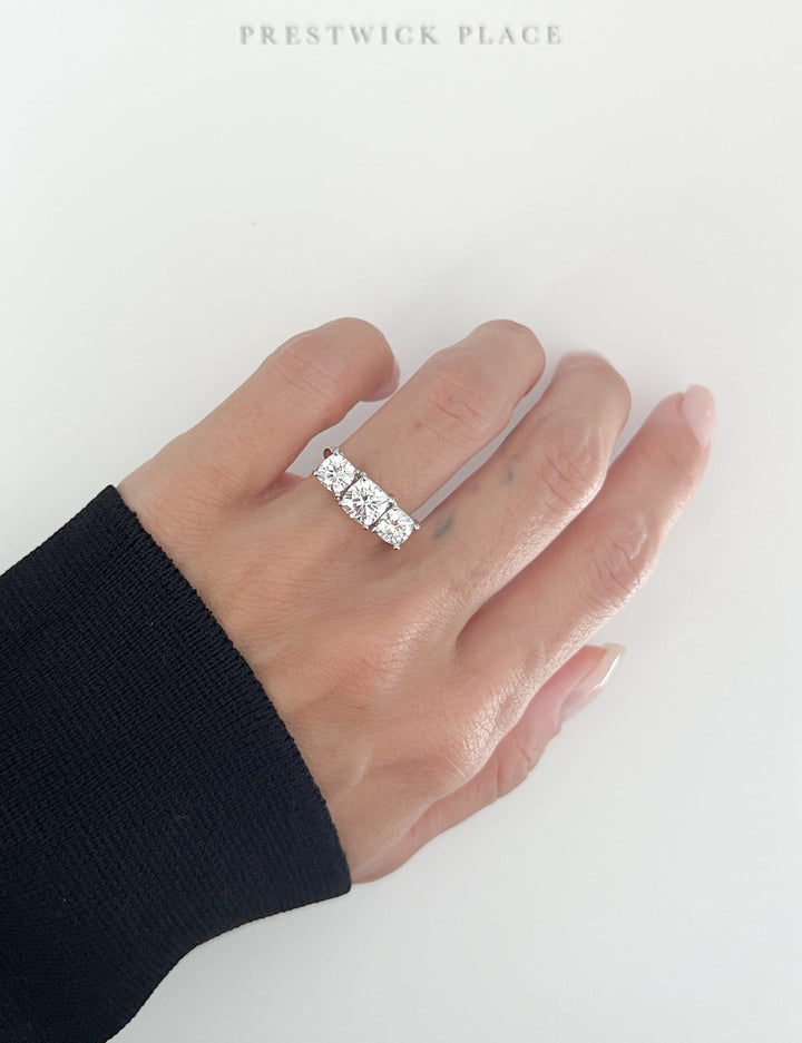 Cushion Cut Trilogy 2.30ct