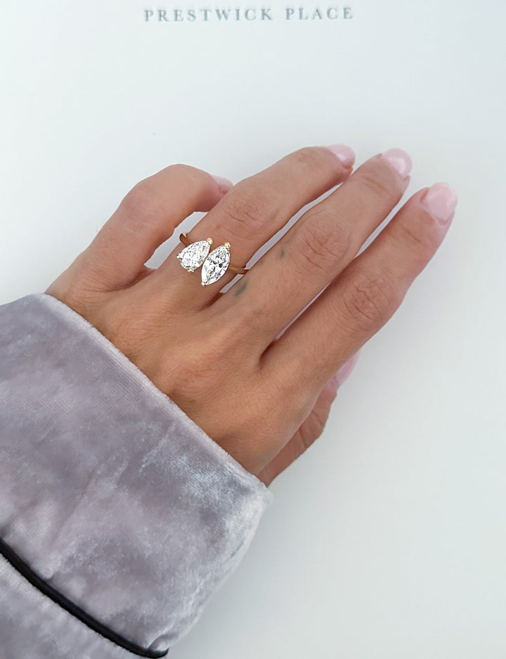 Lab-Diamond Chloe Two-Stone 2.00ct