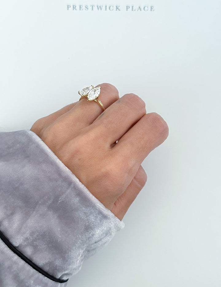 Lab-Diamond Chloe Two-Stone 2.00ct