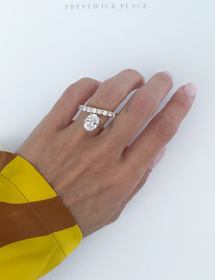 January Twist Ring 3.70ct - Lab-Diamond