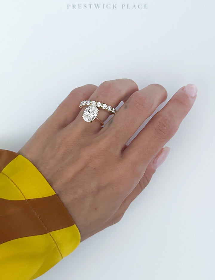 January Twist Ring 3.70ct - Lab-Diamond