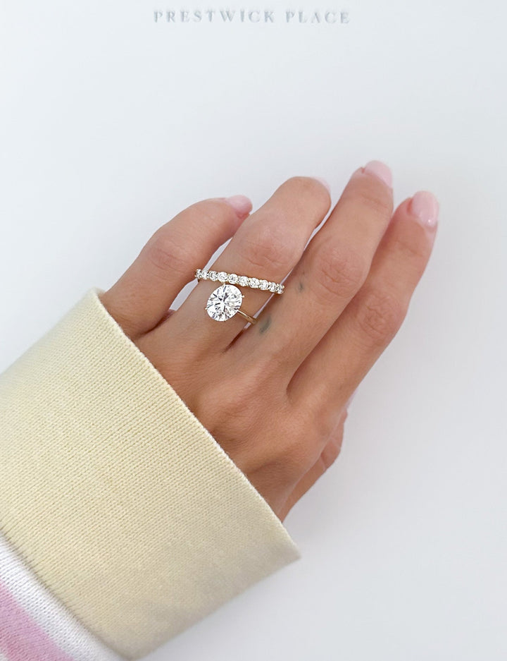 January Twist Ring 3.35ct - Moissanite