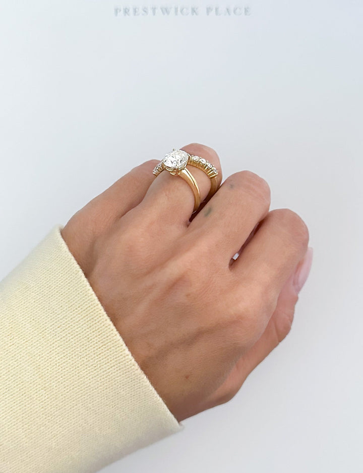 January Twist Ring 3.35ct - Moissanite