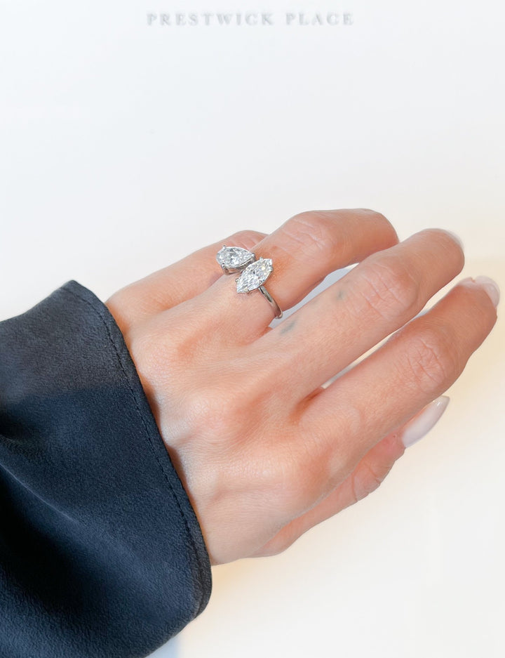 Chloe Two-Stone 2.00ct