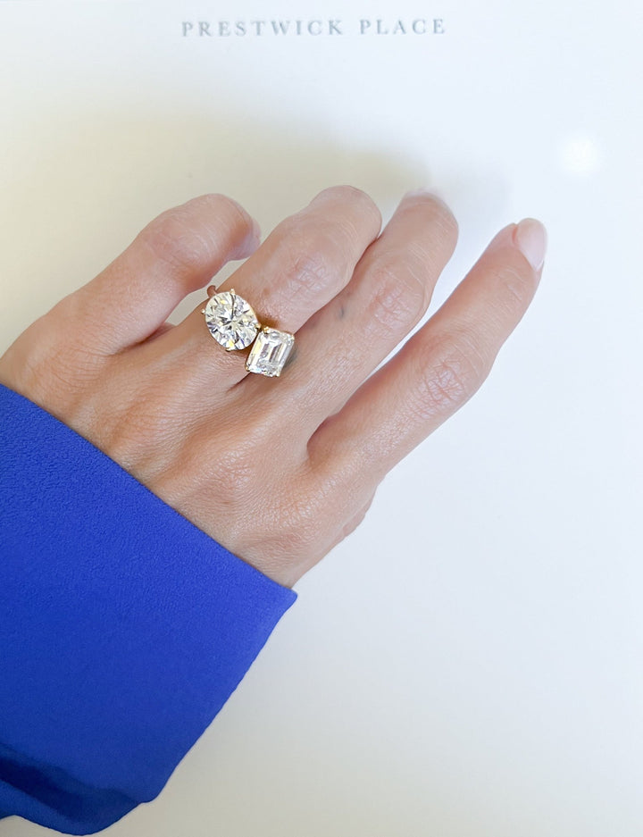 November Two-Stone 4.35ct